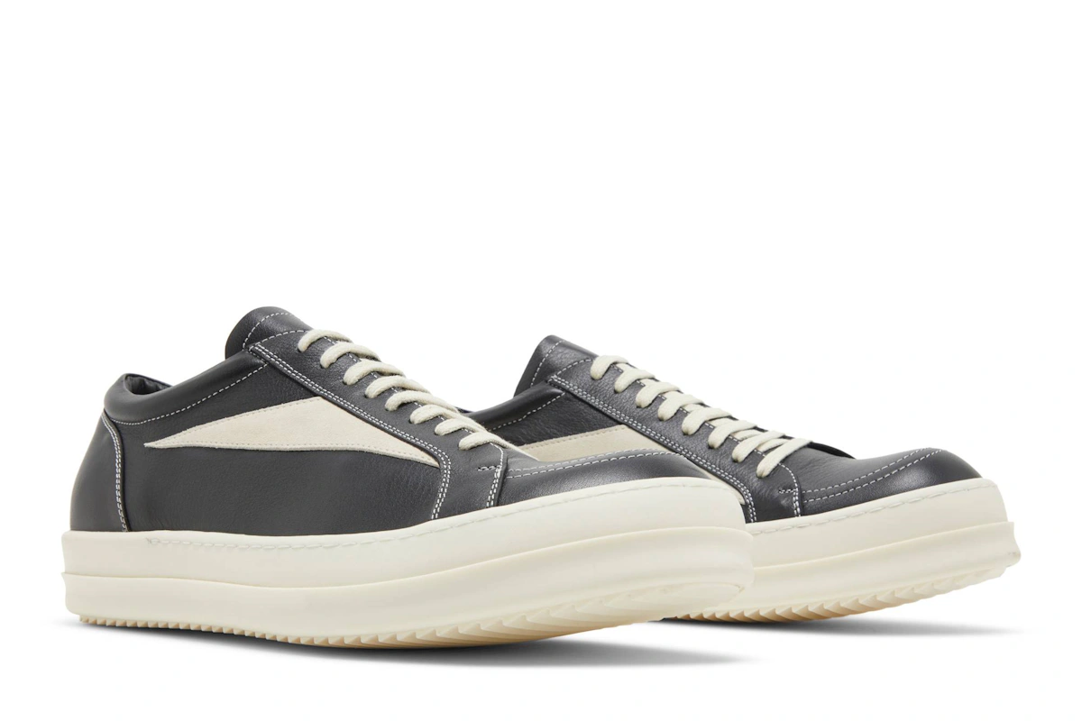 Rick Owens Strobe Vintage Low 'Black Milk'