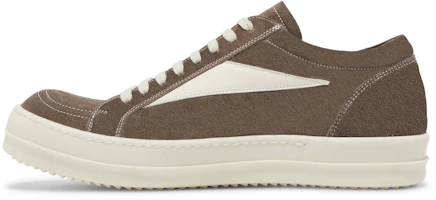 Lookbook Rick Owens Strobe Vintage Low 'Dark Dust' Sepatu Pria RU02B2897-LVSLPO-7811