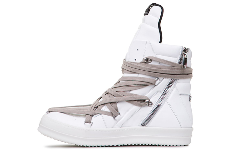 Rick Owens Tecuatl High-Top Sneaker 'Ivory White' 圖 2
