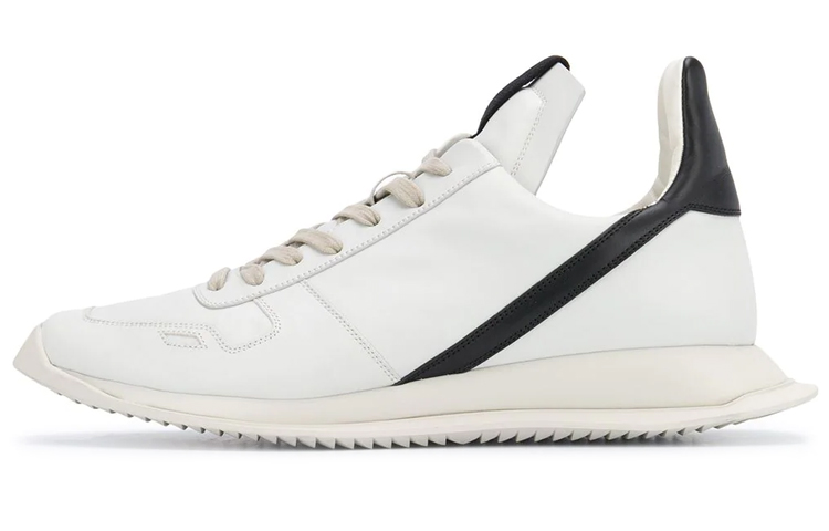 Rick Owens Tecuatl Maximal RNNR 'White Leather Low-Top'