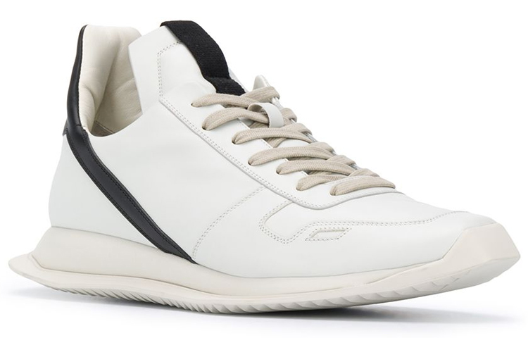 Rick Owens Tecuatl Maximal RNNR 'White Leather Low-Top' 圖 2