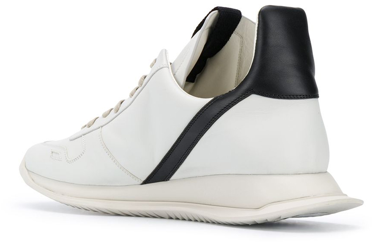 Rick Owens Tecuatl Maximal RNNR 'White Leather Low-Top' 圖 3