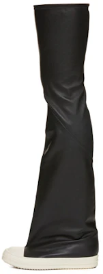 RICK OWENS/RO 粒面質感伸縮套腳 高筒過膝靴 男款 黑色 Buy RICK OWENS/RO 粒面質感伸縮套腳 高筒過膝靴 男款 黑色