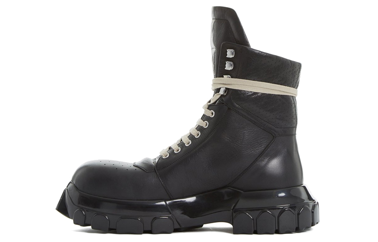 Rick Owens Tractor Dunk 'Black Patent Leather'