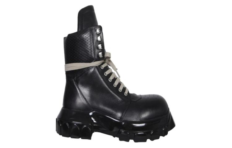 Rick Owens Tractor Dunk 'Black Patent Leather' 圖 3