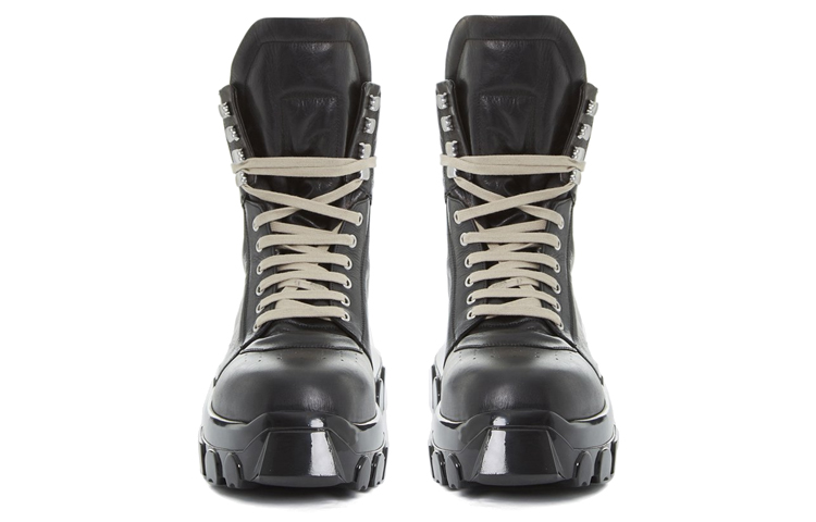 Rick Owens Tractor Dunk 'Black Patent Leather' 圖 4