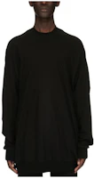 Rick Owens Uxor Splintered Peter Black Heavy Jersey Crewneck Sweatshirt Men Black RU02C7278BA-09 Rick Owens Uxor Splintered Peter Black Heavy Jersey Crewneck Sweatshirt Men Black RU02C7278BA-09