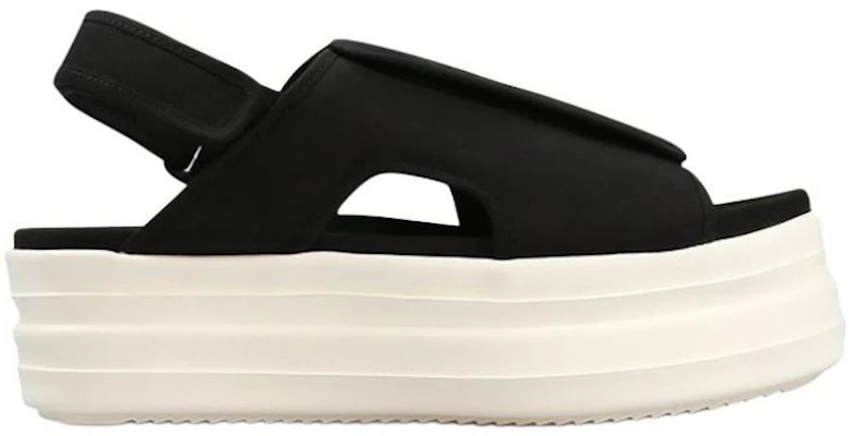 Rick Owens 魔鬼氈 時尚簡約厚底涼鞋 黑色 Order Rick Owens 魔鬼氈 時尚簡約厚底涼鞋 黑色