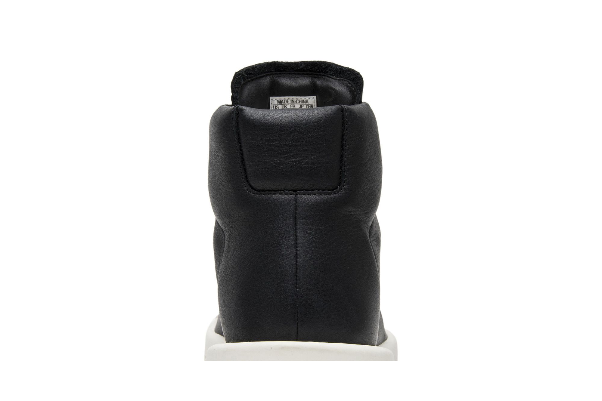 Sizing Rick Owens x adidas Mastodon Pro Model 2 'Black Milk' Sepatu Hitam CQ1848