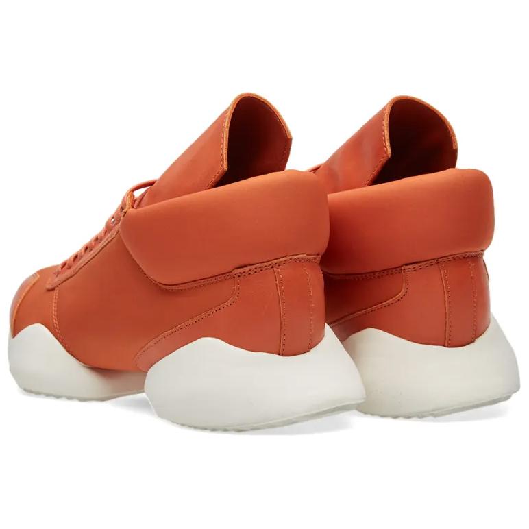 Shop 瑞克·歐文斯 x 愛迪達 跑鞋 '狐狸橙' AQ2824