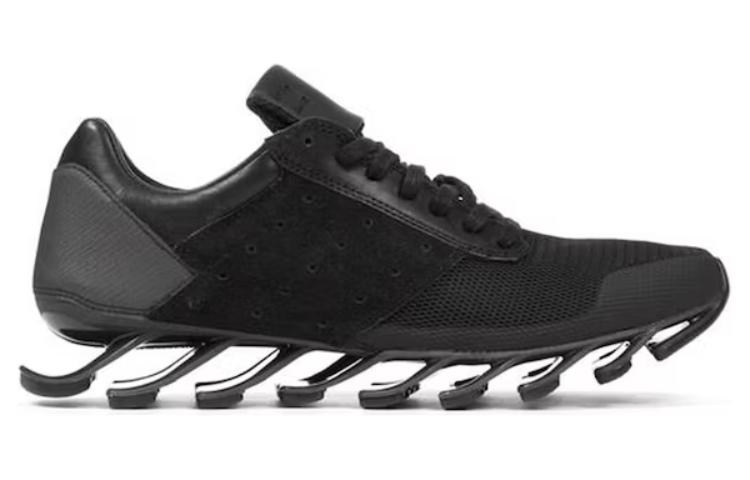 Order Rick Owens x 阿迪达斯 Springblade 低帮 '纯黑' B24018