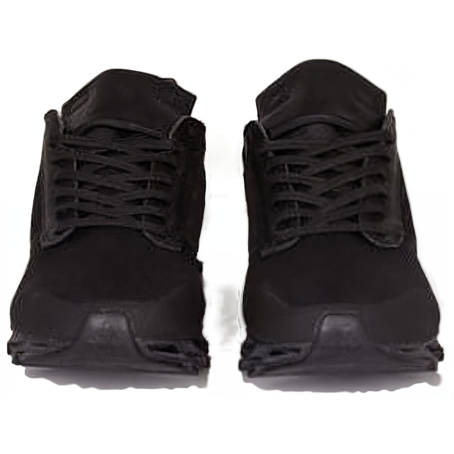 Shop Rick Owens x 阿迪达斯 Springblade 低帮 '纯黑' B24018
