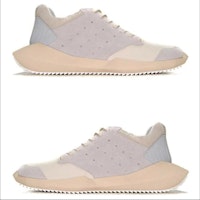 Rick Owens x adidas Tech Runner 'Abu-Abu' B35085 Shop Rick Owens x adidas Tech Runner 'Abu-Abu' B35085