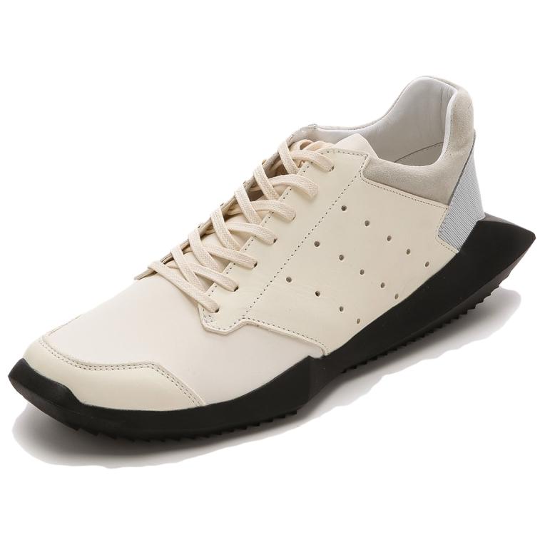 Order Rick Owens x 阿迪达斯 Tech Runner '白黑' B35084