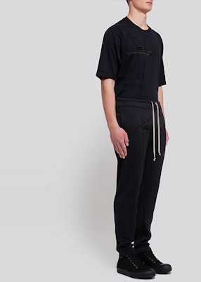 RICK OWENS x Champion FW21 Lace-Up Straight-Leg Pants Black Casualwear. CM21S001621678209 Lookbook RICK OWENS x Champion FW21 Lace-Up Straight-Leg Pants Black Casualwear. CM21S001621678209