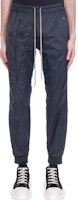 RICK OWENS x Champion Navy Blue Straight-Leg Casual Pants. CM21S001621676909 RICK OWENS x Champion Navy Blue Straight-Leg Casual Pants. CM21S001621676909