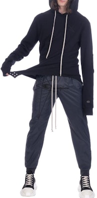 RICK OWENS x Champion Navy Blue Straight-Leg Casual Pants. CM21S001621676909 Shop RICK OWENS x Champion Navy Blue Straight-Leg Casual Pants. CM21S001621676909