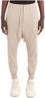 RICK OWENS x Champion SS22 Collaboration Beige Drawstring Casual Pants CM01B7960CHJEG-08 RICK OWENS x Champion SS22 Collaboration Beige Drawstring Casual Pants CM01B7960CHJEG-08