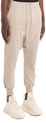 RICK OWENS x Champion SS22 Collaboration Beige Drawstring Casual Pants CM01B7960CHJEG-08 Purchase RICK OWENS x Champion SS22 Collaboration Beige Drawstring Casual Pants CM01B7960CHJEG-08