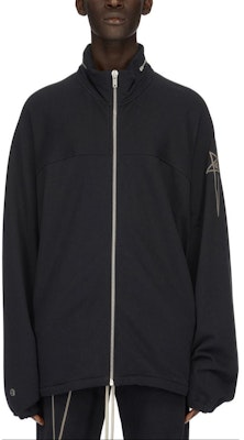 RICK OWENS x Champion SS24 Oversized Cotton Zip Trench Coat Black Men’s. CM01D0467-CHFE-09 Lookbook RICK OWENS x Champion SS24 Oversized Cotton Zip Trench Coat Black Men’s. CM01D0467-CHFE-09