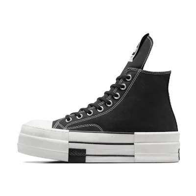 Rick Owens Converse DRKSHDW DBL DRKSTAR Chuck 70 High 'Black'