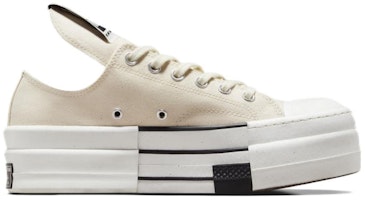 릭오웬스 X 컨버스 DRKSHDW DBL DRKSTAR 척 70 로우 '아이보리' A04955C Order 릭오웬스 X 컨버스 DRKSHDW DBL DRKSTAR 척 70 로우 '아이보리' A04955C