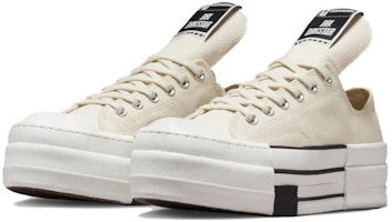 릭오웬스 X 컨버스 DRKSHDW DBL DRKSTAR 척 70 로우 '아이보리' A04955C Lookbook 릭오웬스 X 컨버스 DRKSHDW DBL DRKSTAR 척 70 로우 '아이보리' A04955C