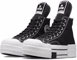 Rick Owens 联名 Converse DRKSHDW DBL DRKSTAR Chuck 70 高筒鞋 '黑色' A04954C Lookbook Rick Owens 联名 Converse DRKSHDW DBL DRKSTAR Chuck 70 高筒鞋 '黑色' A04954C