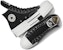 Rick Owens x Converse DRKSHDW DBL DRKSTAR Chuck 70 Tinggi 'Hitam' A04954C