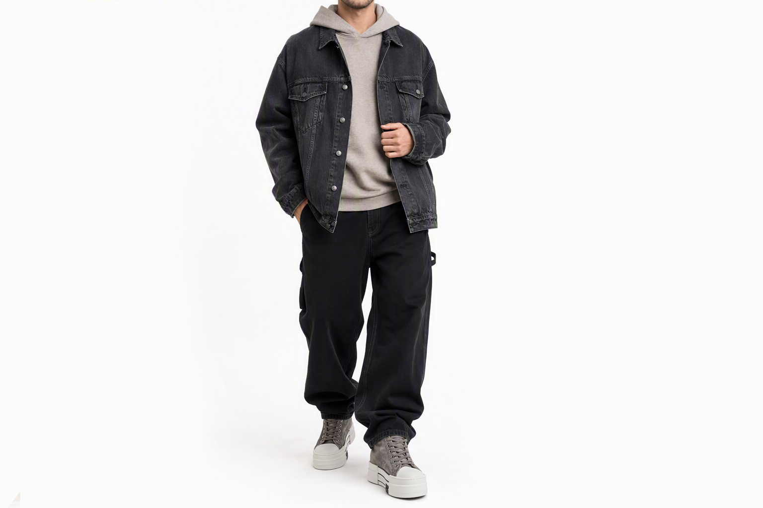 Order 瑞克·歐文斯 x 匡威 DRKSHDW DBL DRKSTR Chuck 70 高筒 '洗滌帆布系列 - 混凝土色' A06755C/DC01DX755-A06R0-164