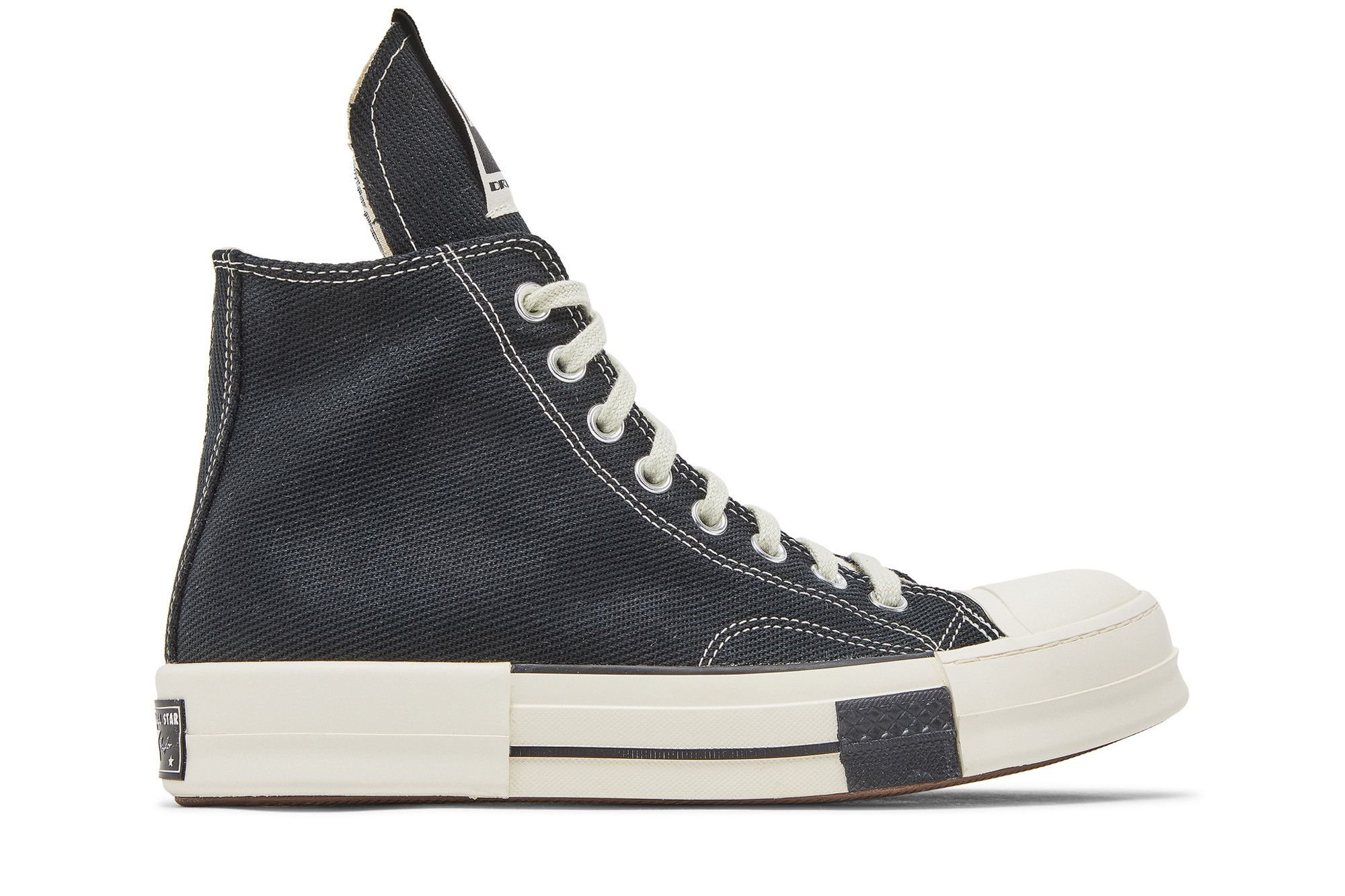 Rick Owens x Converse DRKSHDW DRKSTAR Chuck 70 High 'Black' A00130C