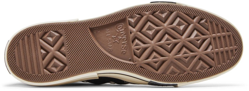 Rick Owens x Converse DRKSHDW DRKSTAR Chuck 70 Tinggi 'Hitam' A00130C Shop Rick Owens x Converse DRKSHDW DRKSTAR Chuck 70 Tinggi 'Hitam' A00130C