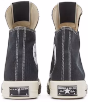 Rick Owens x Converse DRKSHDW DRKSTAR Chuck 70 Tinggi 'Hitam' A00130C Details for Rick Owens x Converse DRKSHDW DRKSTAR Chuck 70 Tinggi 'Hitam' A00130C