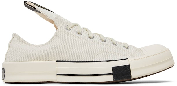 Rick Owens x Converse DRKSHDW DRKSTAR Chuck 70 Low 'Egret' Sneakers A00134C Buy Rick Owens x Converse DRKSHDW DRKSTAR Chuck 70 Low 'Egret' Sneakers A00134C