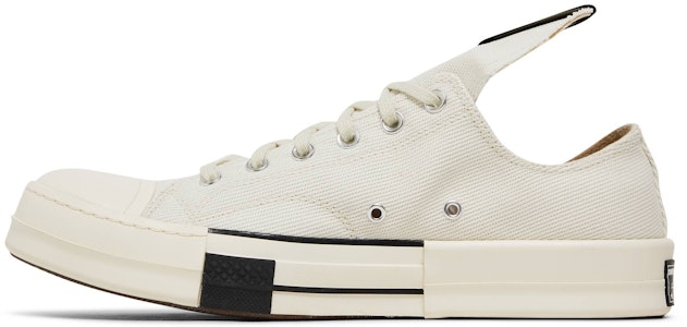 Rick Owens x Converse DRKSHDW DRKSTAR Chuck 70 Low 'Egret' Sneakers A00134C Lookbook Rick Owens x Converse DRKSHDW DRKSTAR Chuck 70 Low 'Egret' Sneakers A00134C