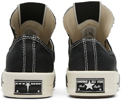 Rick Owens x Converse DRKSHDW DRKSTAR 匡威70低帮‘黑色’ 172347C Details for Rick Owens x Converse DRKSHDW DRKSTAR 匡威70低帮‘黑色’ 172347C