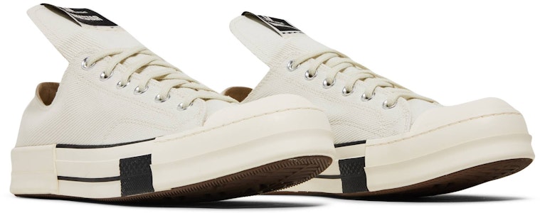 Rick Owens x Converse DRKSHDW DRKSTAR Chuck 70 Low 'Egret' Sneakers A00134C Cheap Rick Owens x Converse DRKSHDW DRKSTAR Chuck 70 Low 'Egret' Sneakers A00134C