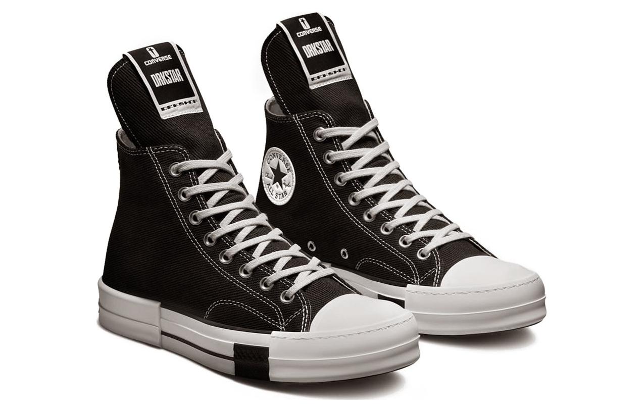 Lookbook Rick Owens x Converse DRKSHDW DRKSTAR High ''Black'' DC01BX686-CTDR1-91