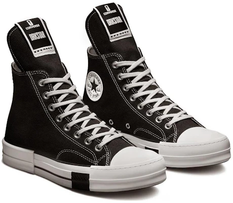 Rick Owens x Converse DRKSHDW DRKSTAR High ''Black'' DC01BX686-CTDR1-91 Lookbook Rick Owens x Converse DRKSHDW DRKSTAR High ''Black'' DC01BX686-CTDR1-91