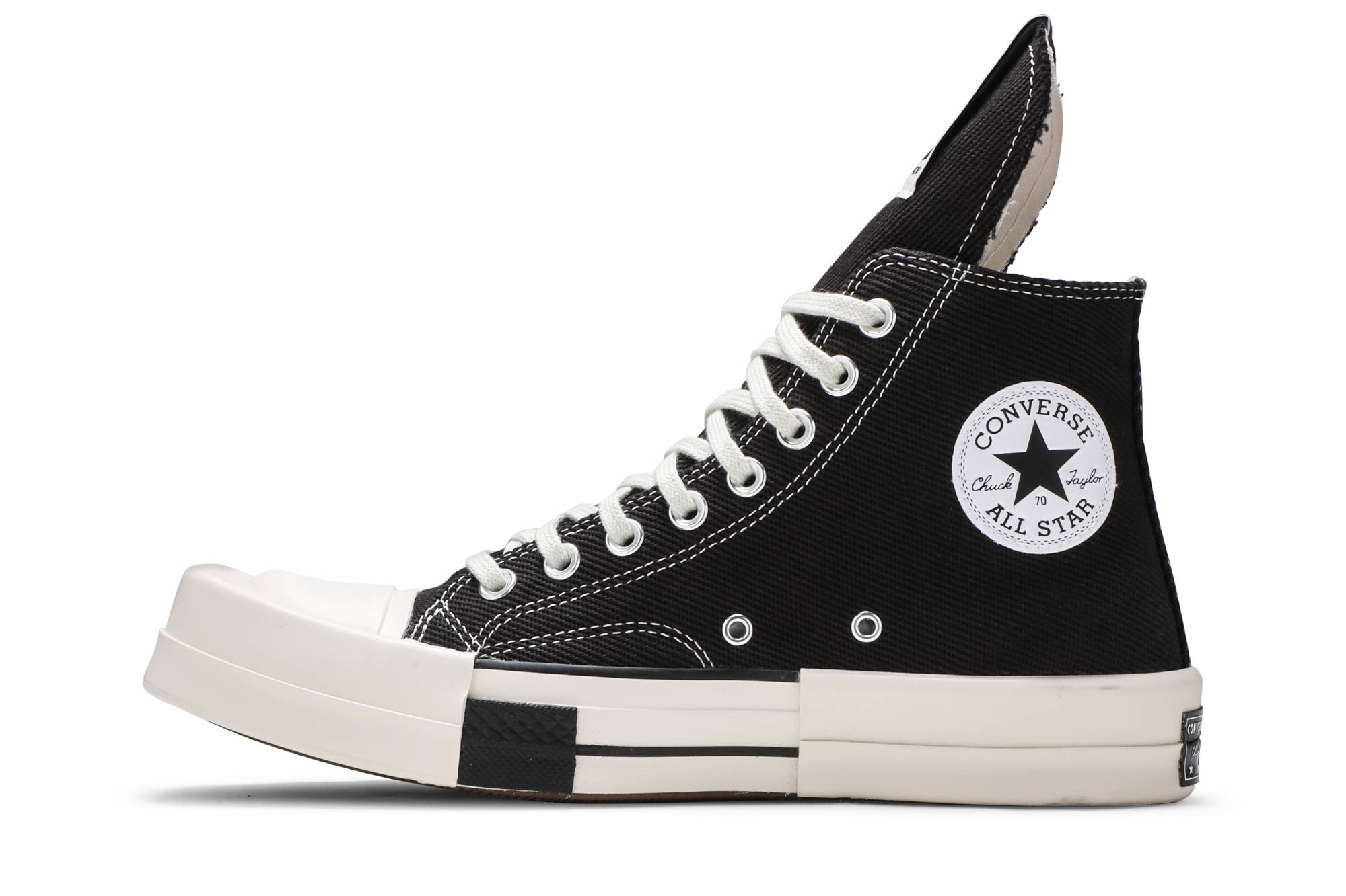 Lookbook Rick Owens x Converse TURBODRK Chuck 70 高帮“黑色” 172344C