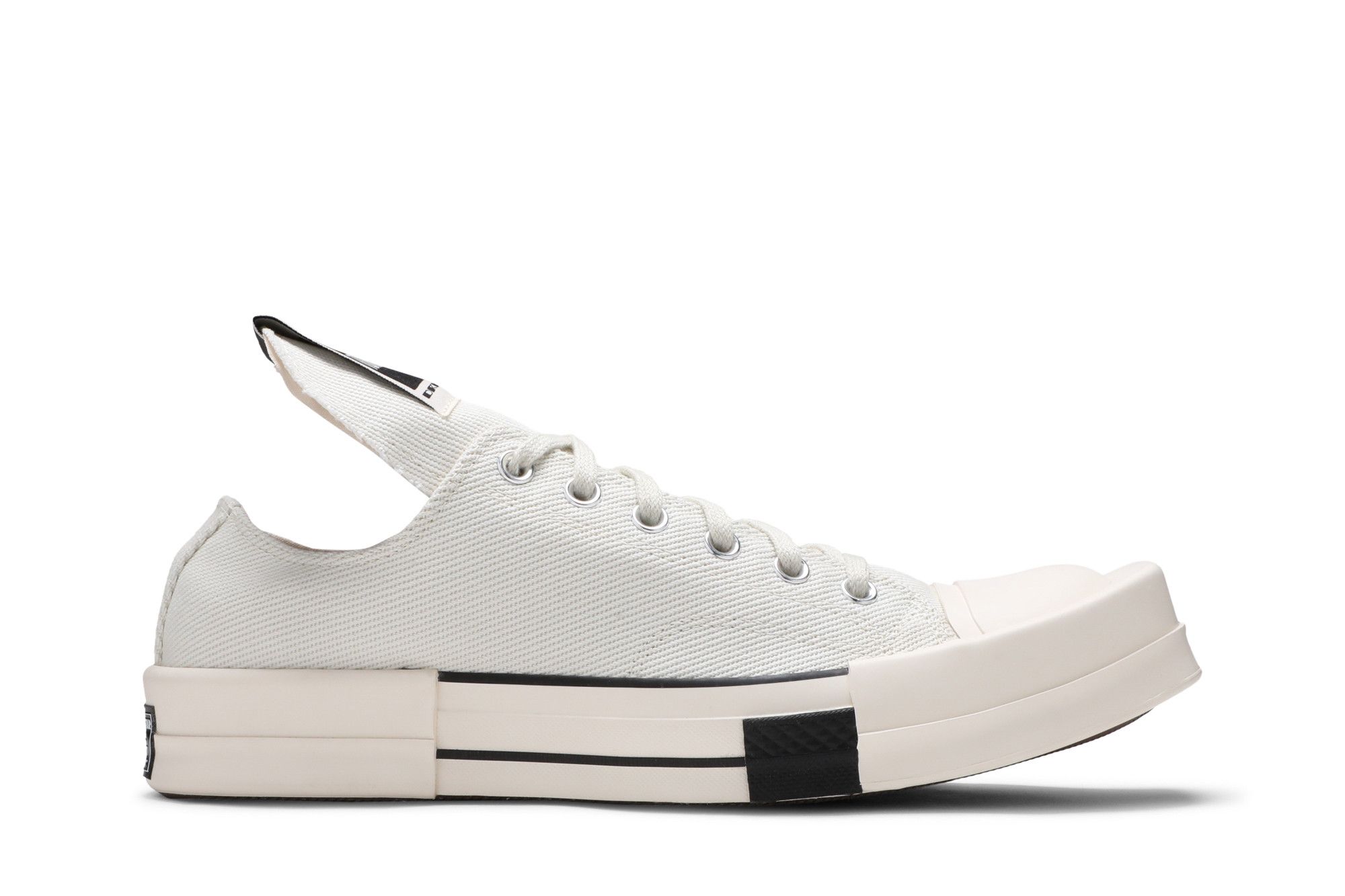 Rick Owens x Converse TURBODRK Chuck 70 Low 'Lily White' 172345C