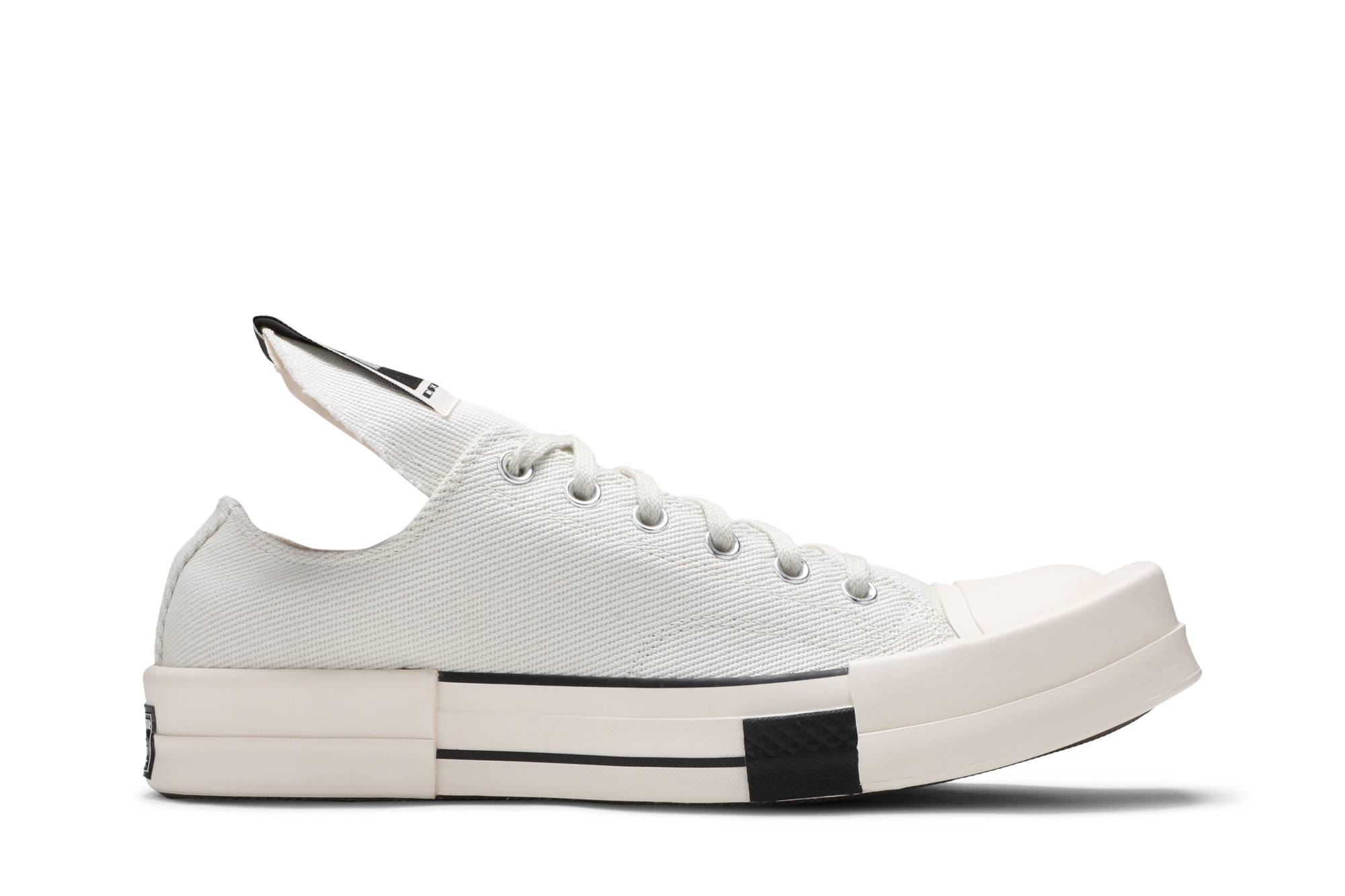 Buy Rick Owens x Converse TURBODRK Chuck 70 Low '百合白' 172345C