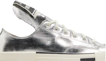 Order Rick Owens x Converse TURBODRK Chuck 70 低筒 '銀漆' A01292C