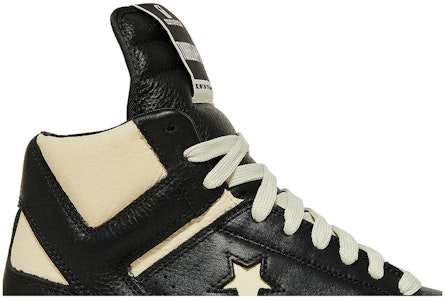 릭 오웬스 x 컨버스 TURBOWPN 미드 '블랙 클라우드 크림' A03945C Order 릭 오웬스 x 컨버스 TURBOWPN 미드 '블랙 클라우드 크림' A03945C