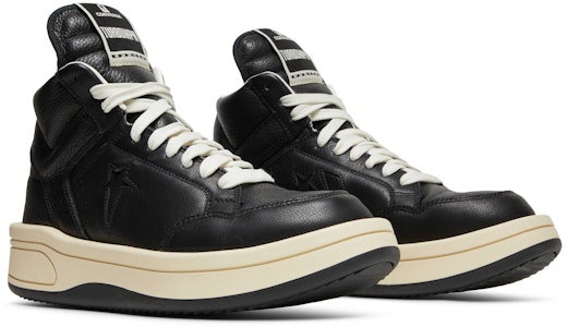 リック・オウエンス×コンバース TURBOWPN MID 黒×クリーム 172342C Cheap リック・オウエンス×コンバース TURBOWPN MID 黒×クリーム 172342C