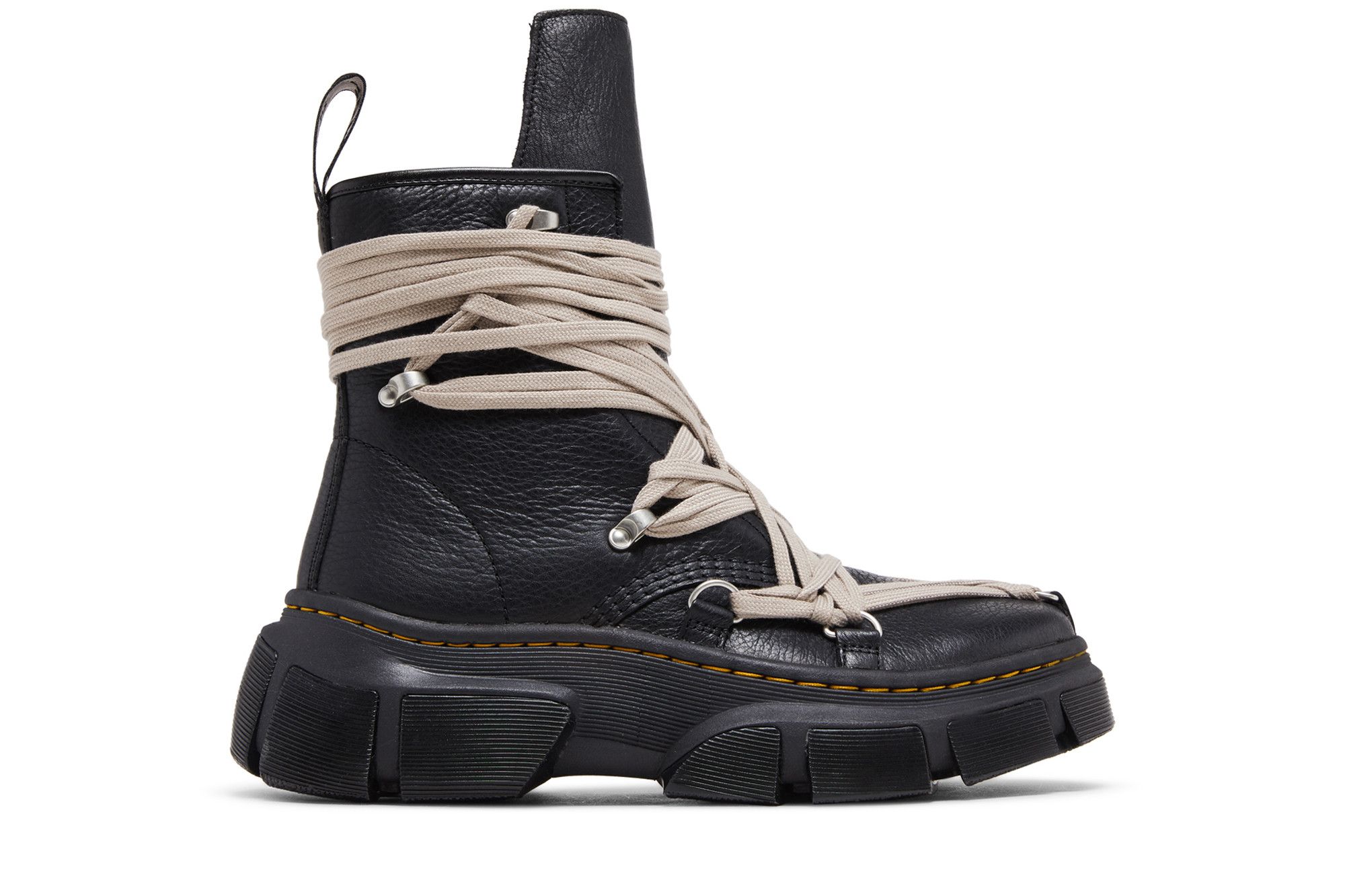Rick Owens x Dr. Martens 1460 DMXL Megalace Boot 'Black' 31752001/DM01D7809200109/DW01D7809200109
