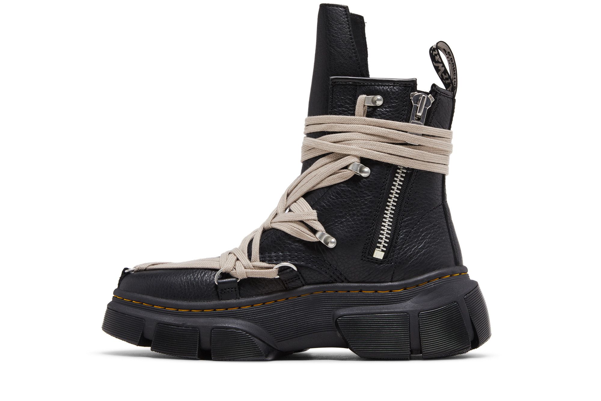 Lookbook Rick Owens x Dr. Martens 聯名 1460 DMXL 巨型鞋帶靴 黑色 31752001-/DM01D7809-2001-09/DW01D7809-2001-09