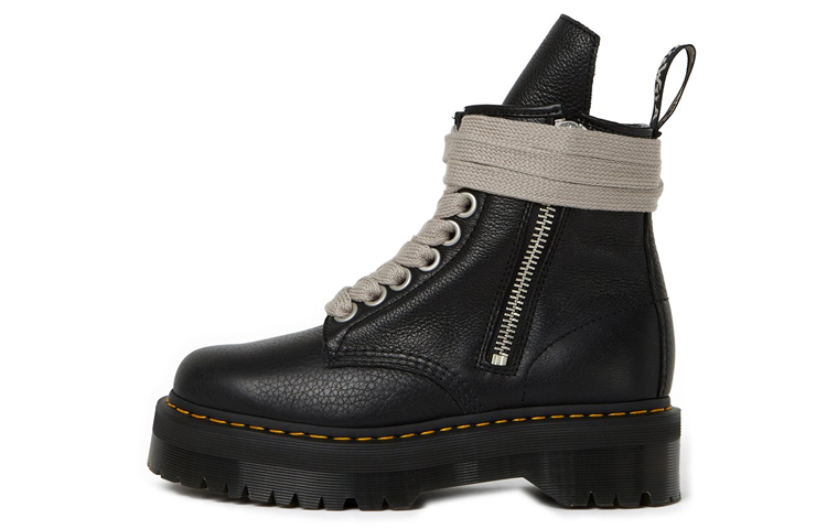 Rick Owens Dr. Martens Strobe 'Matte Black Leather'