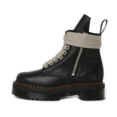 Rick Owens Dr. Martens Strobe 'Matte Black Leather'