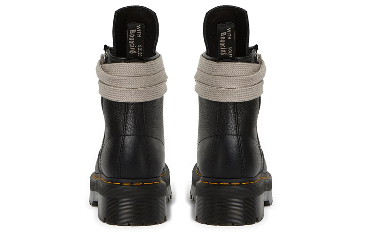 Rick Owens Dr. Martens Strobe 'Matte Black Leather' 圖 4